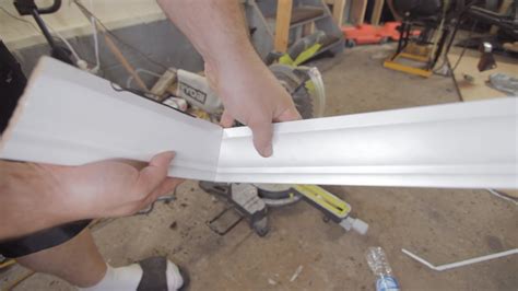How To Cut Crown Molding Inside Corners Youtube