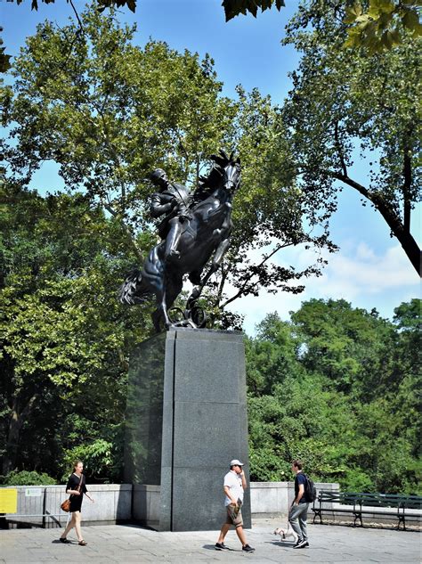 Daytonian In Manhattan The Jose Julian Marti Statue Central Park At