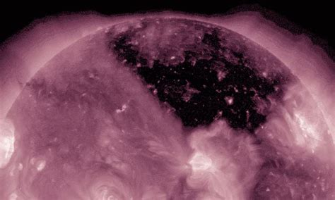 Enormous Black Spot On The Sun Detected In Our Stars Atmosphere