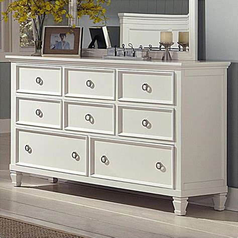 00 044 050 New Classic Furniture Tamarack White Dresser White