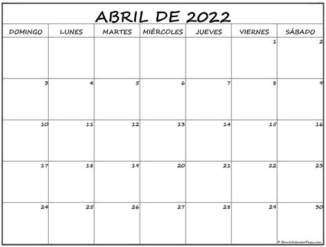 Calendario Abril De 2022 Para Imprimir 62ds Michel Zbinden Es