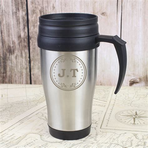 Excited To Share The Latest Addition To My Etsy Shop Personalised Monogram Initials Travel Mug