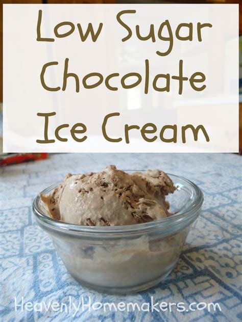 Low Sugar Chocolate Ice Cream No Churn Heavenly Homemakers