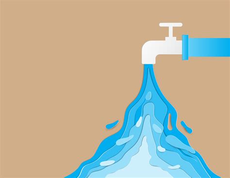 Wasteful water consumption reduction concept. 518602 - Download Free Vectors, Clipart Graphics ...