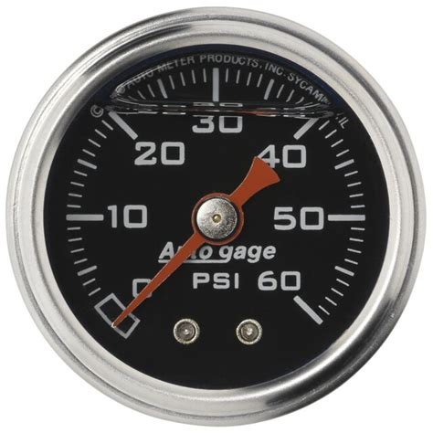AutoMeter 2173 Sport Comp Mechanical Fuel Pressure Gauge EBay