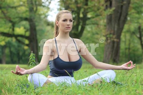 Give You 20 Photos Of 20 Different Yoga Poses In Sexy Lycra By Wizzkid10