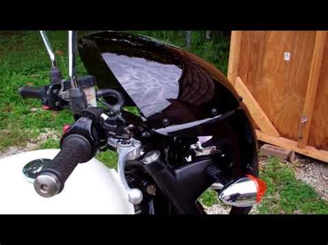 Headlamp adjusters and wiring harness. EMGO Viper 7inch Headlight Fairing on a 2009 Triumph ...