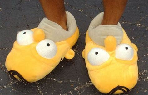 Stay Warm With The Homer Simpson Slippers Home Stuff Style