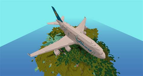Airbus A380 By Awesomejlk Minecraft Map