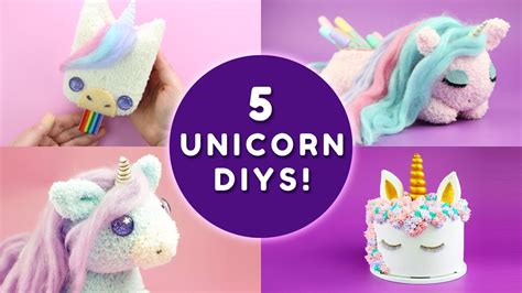 5 Unicorn Diys You Have To Try Diy Unicorn School Supplies And Unicorn