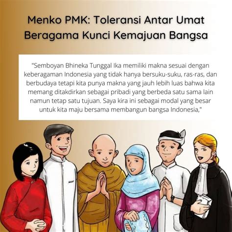 Menko Pmk Toleransi Antar Umat Beragama Kunci Kemajuan Bangsa Harian