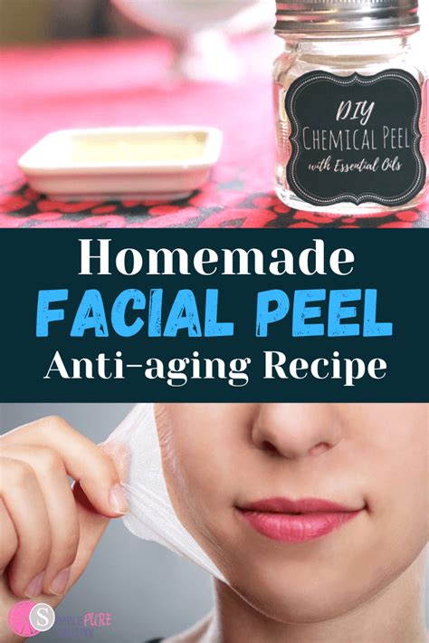 Diy Chemical Peel For Wrinkles And Dark Spots Recipe In 2021 Diy