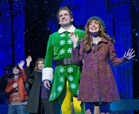 Elf At Paper Mill Playhouse Photo By Jerry Dalia From Left To Right