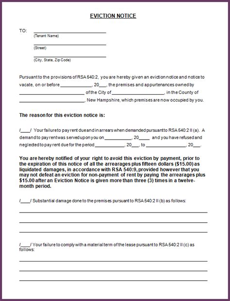 30 Days To Vacate Texas Form Download Texas Eviction Notice Forms