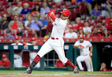 Cincinnati Reds Joey Vottos Hot Bat Looks To Ground The Cardinals