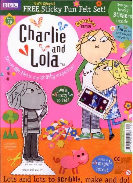 Abbie Dentus G324 Charlie And Lola Magazine Front Cover