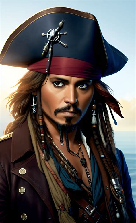 Captain Jack Sparrow Art I Had The Ai Make R Piratesofthecaribbean