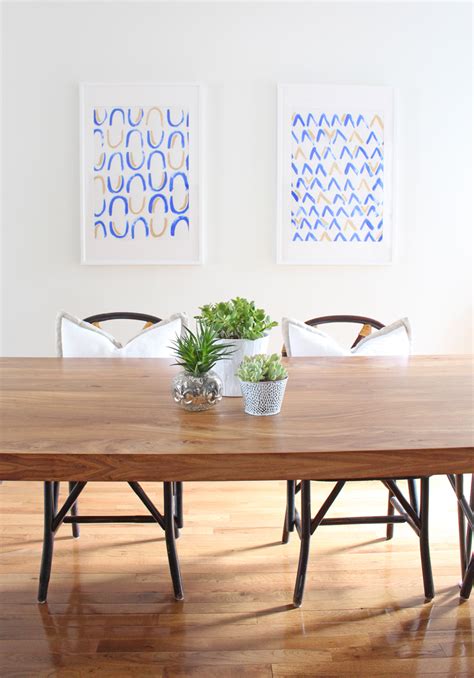 Diy Large Scale Art And A Few Styling Tips