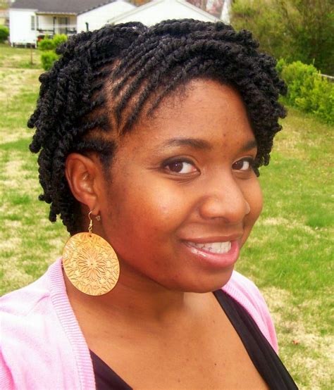 Image Result For Natural Braided And Twisted Hair Short