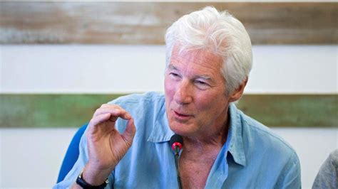 Richard Gere Unrecognizable With Very Long Hair And Beard The