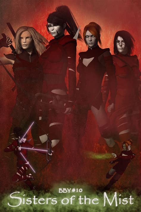 Sisters Of The Mist Cover Art By Crimsonight On Deviantart