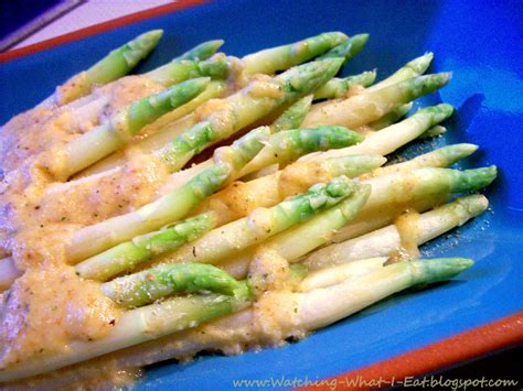 Watching What I Eat Asparagus