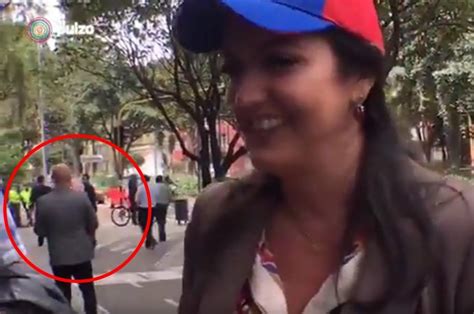 Suscríbete x $900 1er mes. Insulto de escolta de María Fernanda Cabal a ciudadano