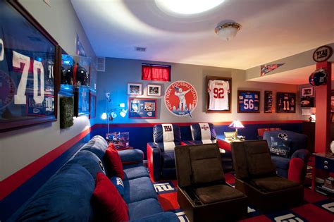 Utilize your home's man cave room for displaying large prints and posters that might look out of place in a bedroom or main living area. 50 Best Man Cave Ideas and Designs for 2021