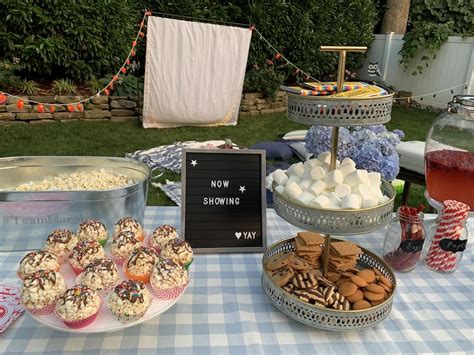 Outdoor Movie Night Party Ideas