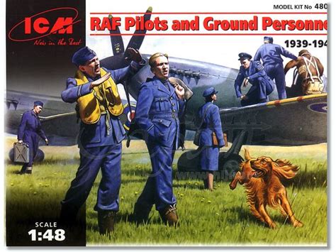 148 Raf Pilots And Ground Personnel 1939 1945 By Icm Hobbylink Japan