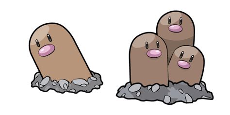 Dugtrio Pokemon Png Hd Isolated Png Mart