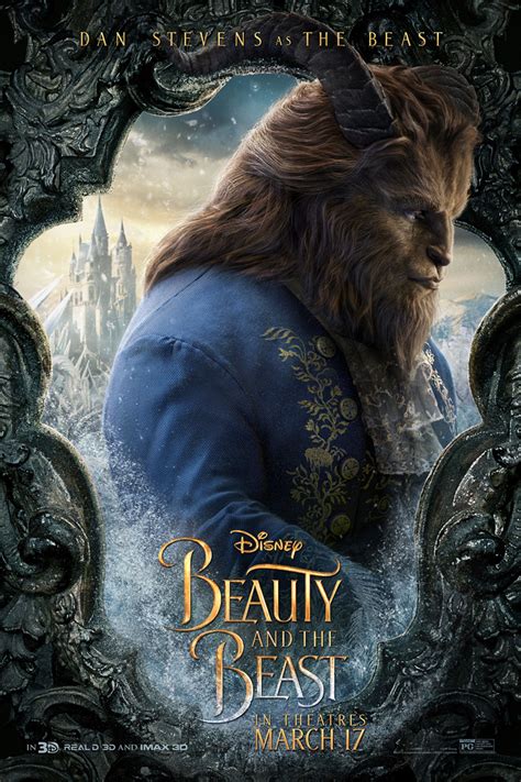 New Beauty And The Beast Motion And Still Character Posters Videoimages