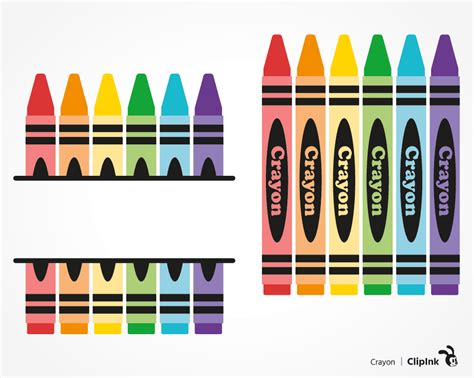 Crayon svg, School equipment | svg, png, eps, dxf, pdf - ClipInk