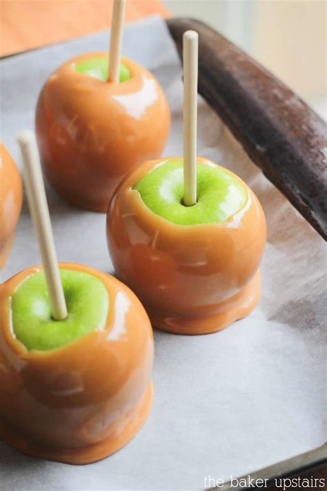 The Best Caramel Apples The Baker Upstairs