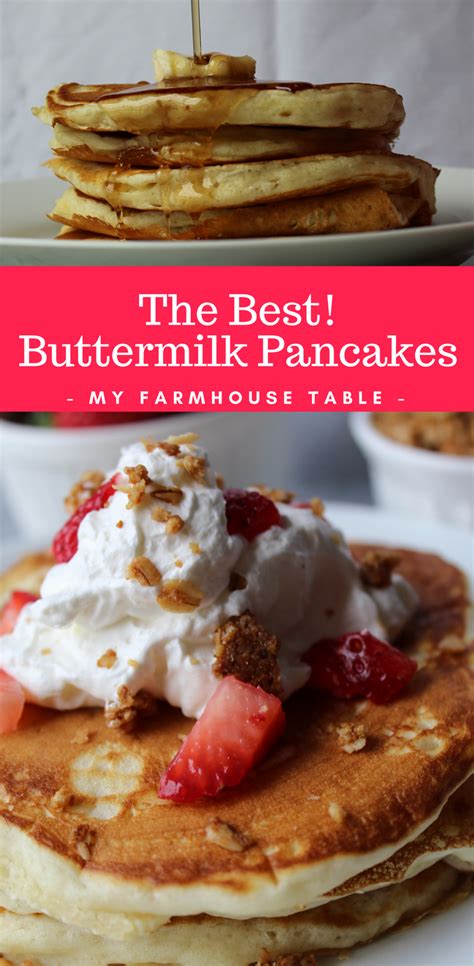 The Best Buttermilk Pancakes Recipe Buttermilk
