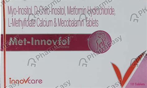 Buy Met Innovfol Strip Of 10 Tablets Online At Flat 15 Off Pharmeasy