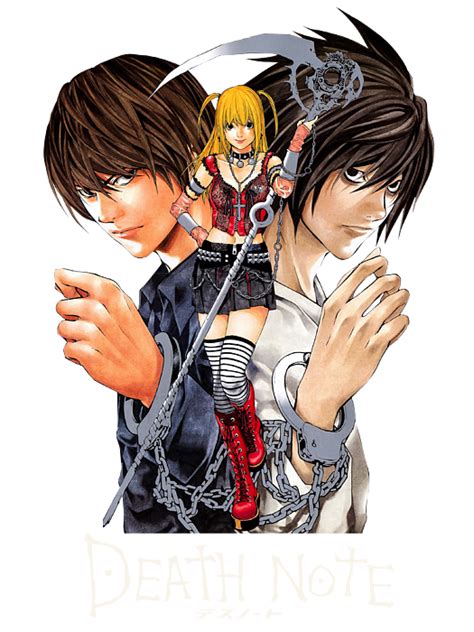 Death Note Light Yagami L Lawliet Misa Amane Sticker For Sale By Fantasy Anime