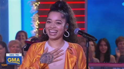 Did You Miss It Ella Mai Performed Bood Up And Trip On Gma Watch