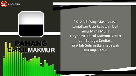 Hoi guang gamoik tu yak kelih wak tangi. LAGU RASMI NEGERI PAHANG (minus one) - YouTube