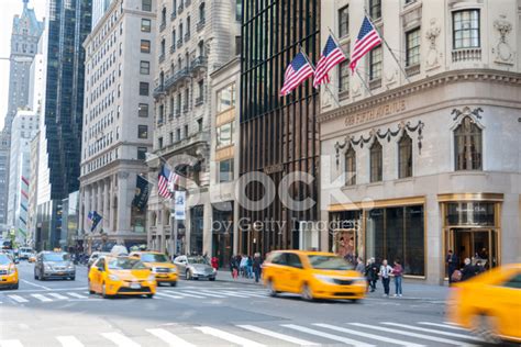 New Yorks 5th Avenue Stock Photo Royalty Free Freeimages