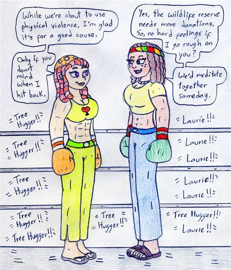 Cartoon Female Boxing On Female Boxing Deviantart