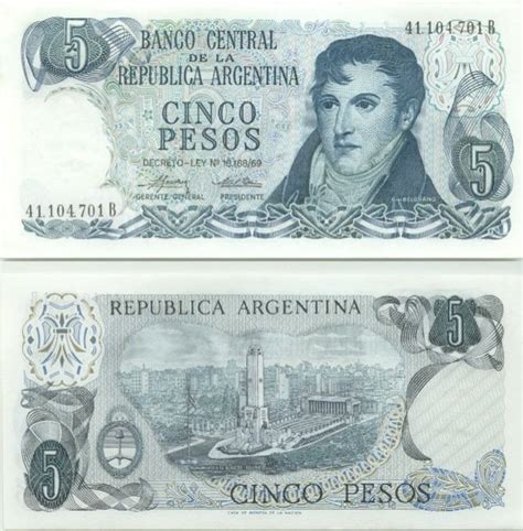 Jual Argentina 5 Pesos Nd Unc Di Lapak Ganung Koleksi Os Bukalapak