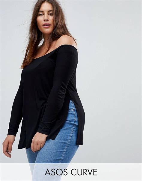 Love This From Asos Slouchy Top Tops Off Shoulder