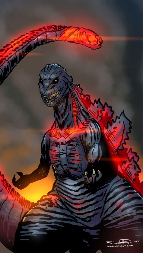 Shin Godzilla By Kaiju Kingdoms Comic Series Creator Oc Rgodzilla