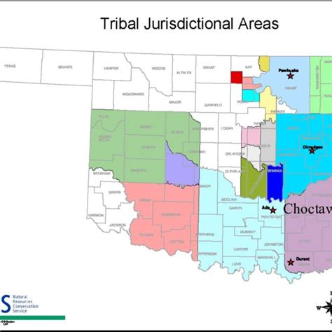 Map Of Southern Choctaw Nation Communities Perception Of Download