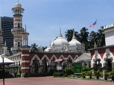 The mosque was built in the year of 1907 but was officially opened by the sultan of selangor two years later. Masjid Jamek | Friday Mosque | Review | Kuala Lumpur ...