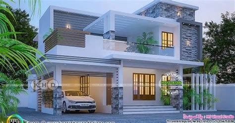 4 Bhk Stunning 2182 Square Feet Home Design House Roof Design