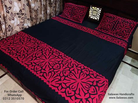 Aplic Work Bed Sheet Online The Collection Of Best Sindhi Handmade