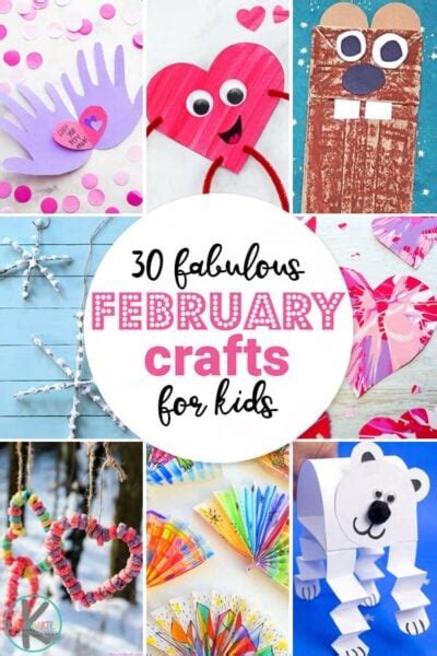 30 Fabulous February Crafts For Kids