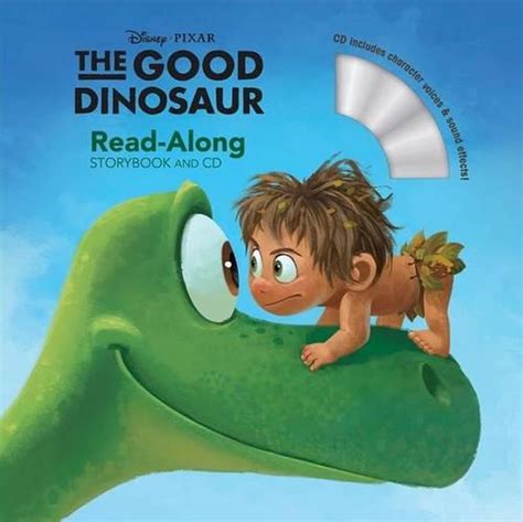 the good dinosaur read along storybook and cd by disney book group paperback 9781423187547